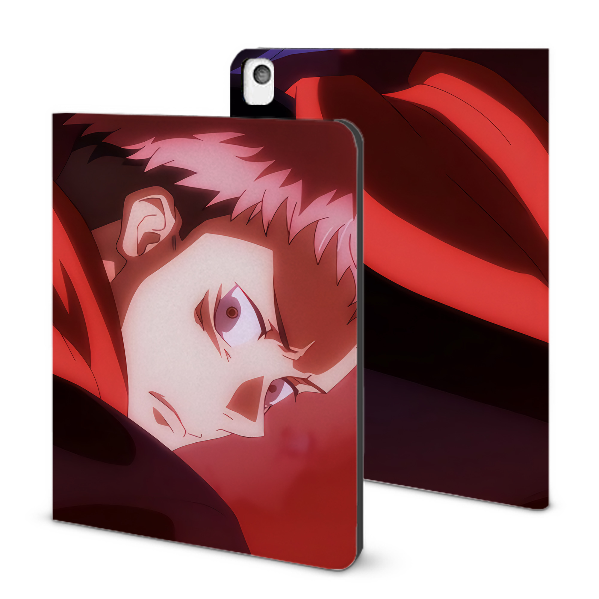（画像用） 呪術廻戦 Jujutsu Kaisen IPadケース ペンホルダー付き ブックスタイルデザイン